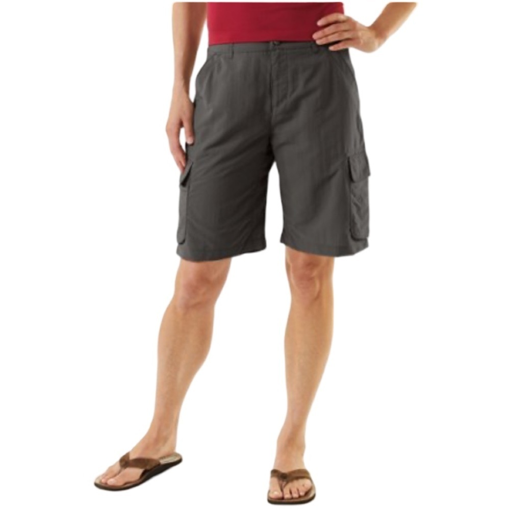REI Co-Op Women’s Sahara Cargo Shorts In Gray Size 8